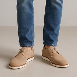 Nisolo Men’s Flex Derby Lightweight Travel Dress Shoe Size 9